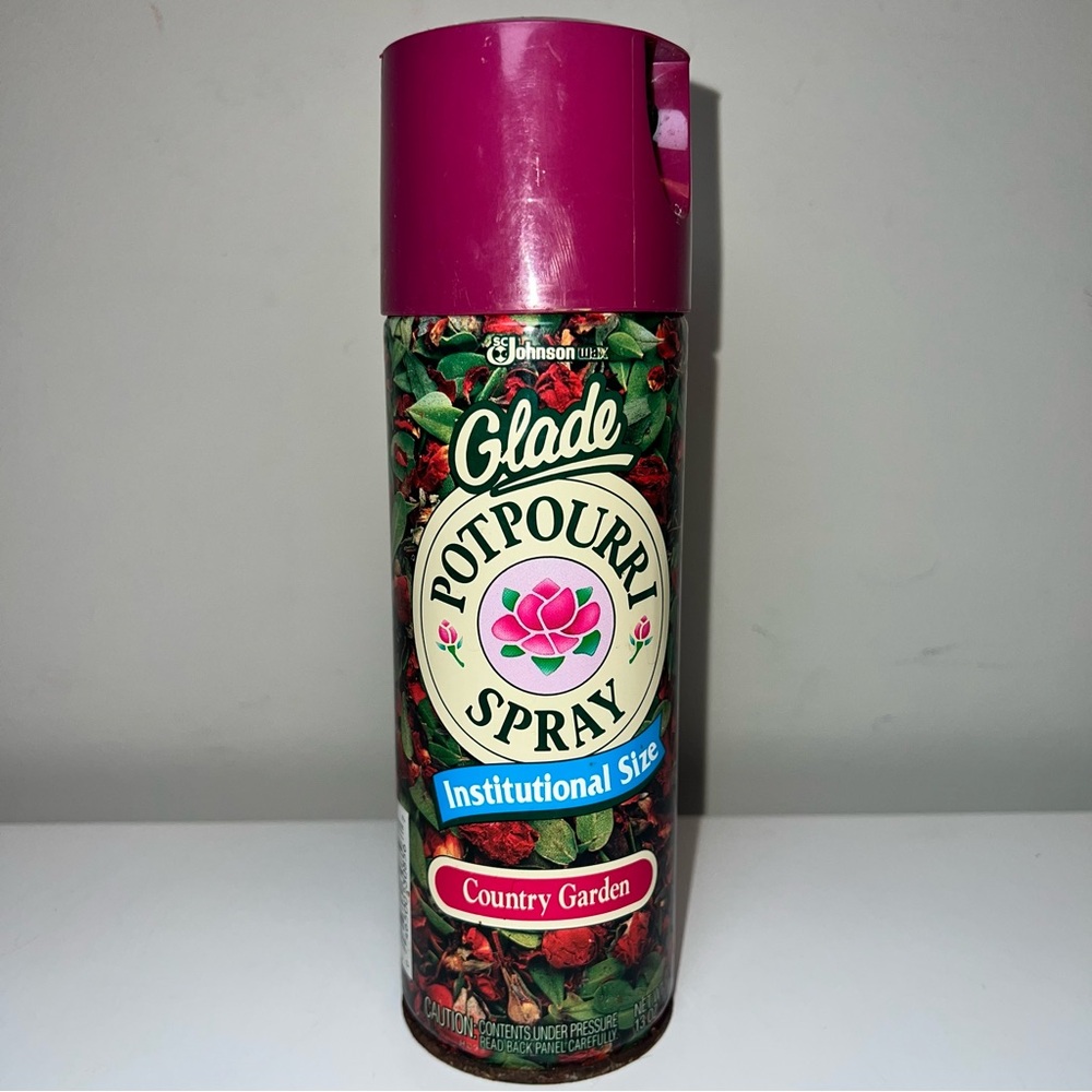 Vtg Glade Potpourri Spray - Country Garden